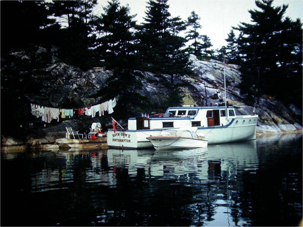 1960 Raynbow III at Frazer Bay
